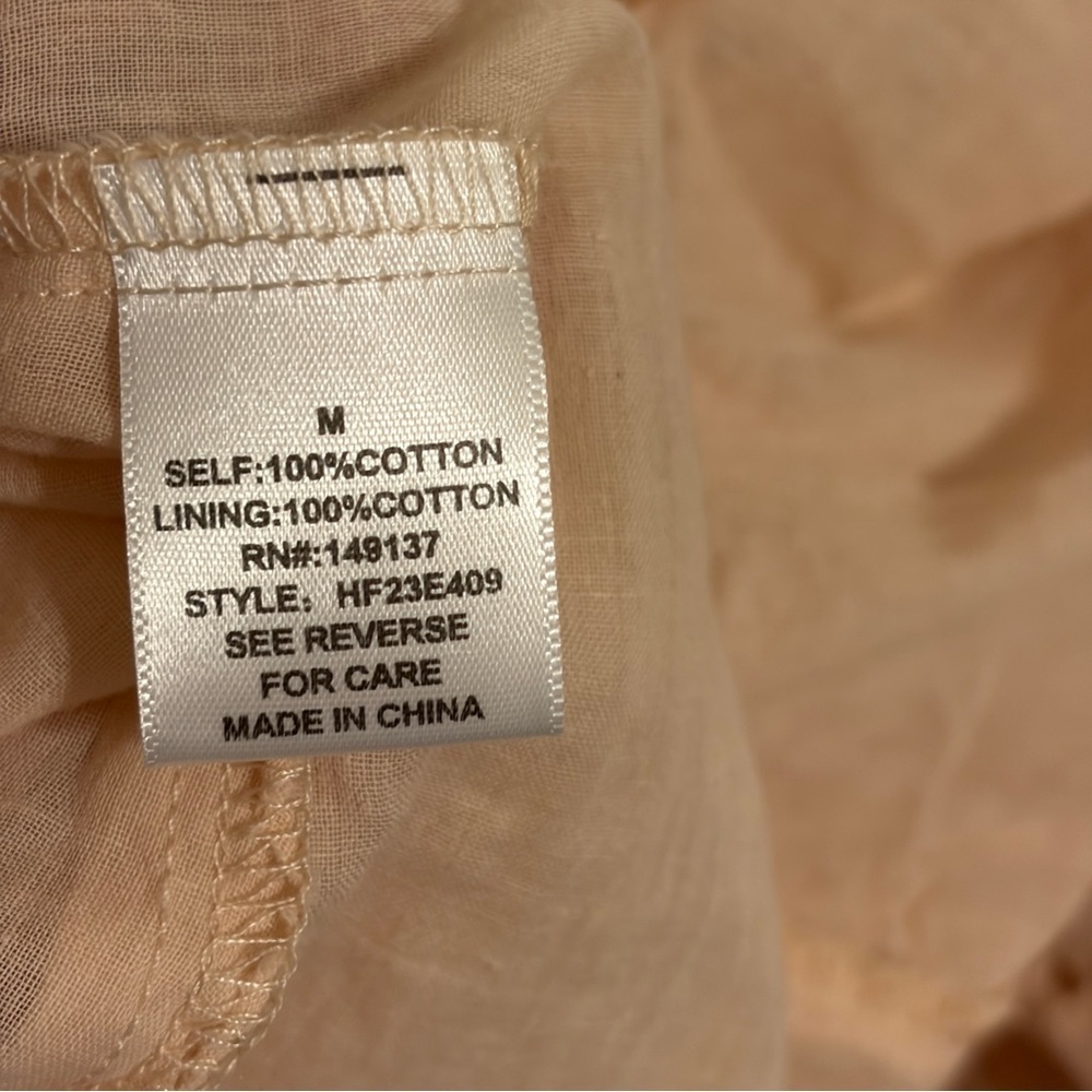 HYFVE Pinkish Cream Eyelet Maxi Dress - Picture 11 of 11